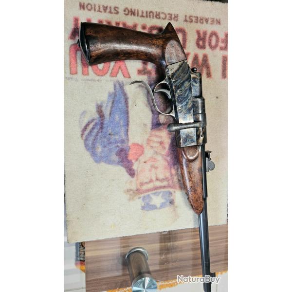 Pistolet 6mm manufacture d'armes de Saint tienne.