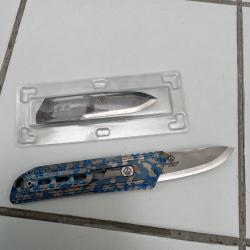 Couteau edc en alliage de titane