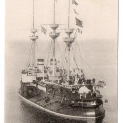 CPA - MARINE Militaire - Le " Courbet " Cuirasse a fort central N° 3019