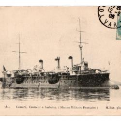 CPA - MARINE MILITAIRE FRANCISE - Cassard , croiseur a barbette  N°3103