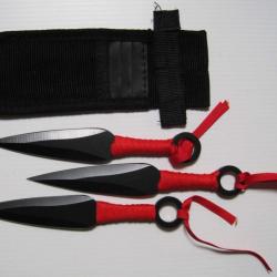 COUTEAU A LANCER SET DE 3 - Réf.617
