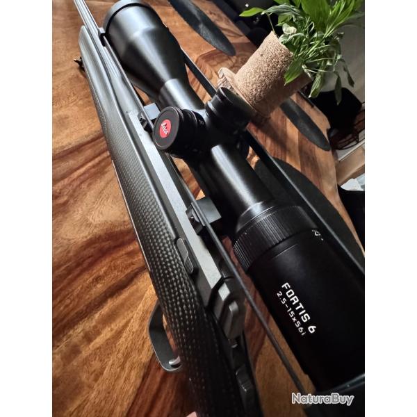 Lunette LEICA Fortis 6 2,5-15x56i avec tourelle balistique (sans carabine )