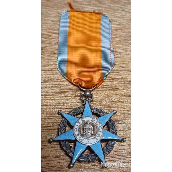 Mdaille Croix de Chevalier de l'Ordre du Mrite Social