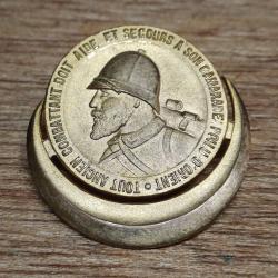 Insigne militaire Poilu d'Orient - Mourgeon Paris - 1914 / 1918 - WW1