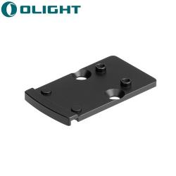 Plaque Adaptatrice Olight Osight RMR vers RMSc - Acier Inoxydable SUS420 - Revêtement PVD