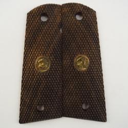 Plaquette pour pistolet 1911 bois
