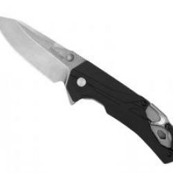 Couteau Kershaw  DRIVETRAIN lame acier D2 finition « stonewashed » avec « flipper »
