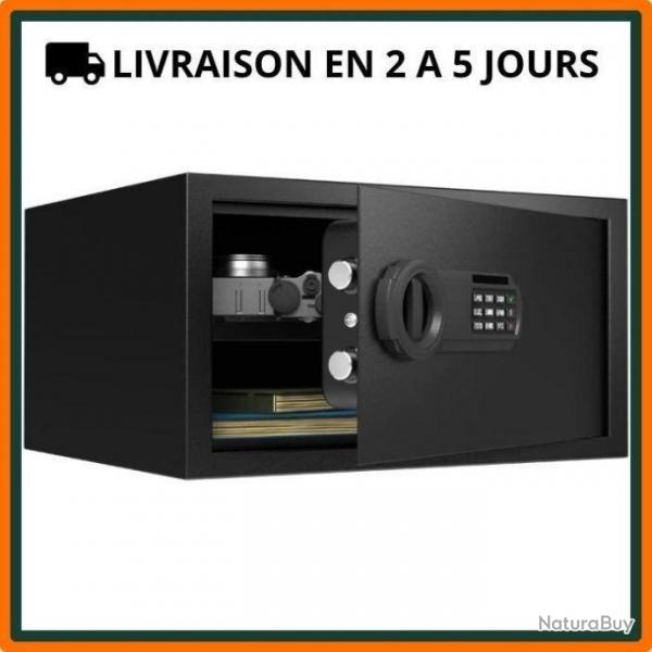 Coffre-fort pour arme de point - Pav numrique - Acier - Noir - Livraison rapide et gratuite