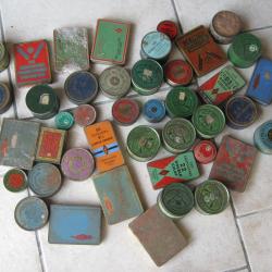 GROS LOT DE BOITES DE MUNITIONS VIDES