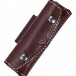 Etui en cuir pour couteau de poche