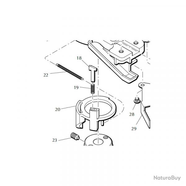Dillon -  650/750 Indexer Return Spring - 13791