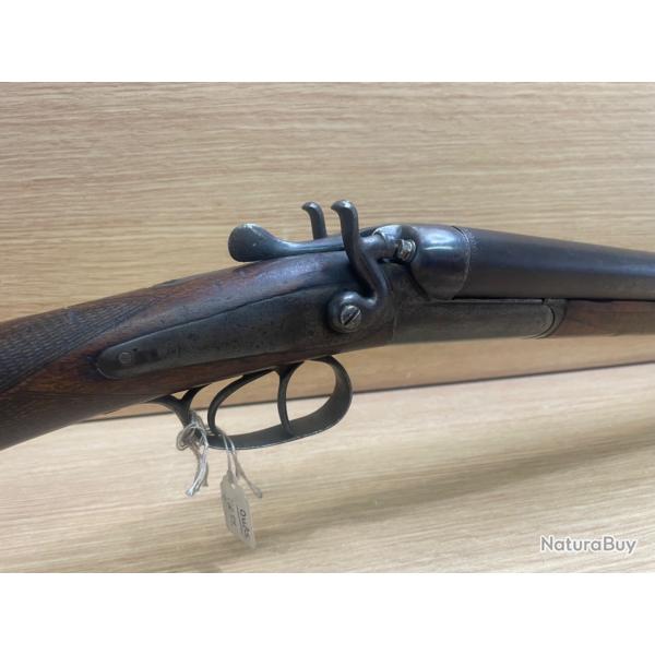 Fusil  chien extrieur calibre 12 fabrication belge  1 euro sans prix de rserve !