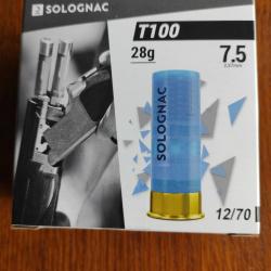 Cartouches chevrotine 28g 12/70