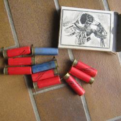 BOITE DE CARTOUCHES A BROCHE CAL 16