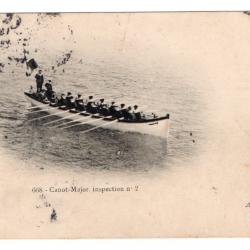 CPA -MARINE Militaire - Canot - Major Inspection n'2  -N°3517