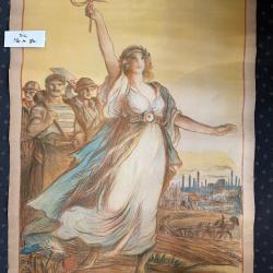 Affiche WW1 Emprunt Société Générale 80 x 120