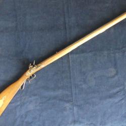 Fusil silex Kentucky rifle cal 45 modèle Yorkshire fabrication Italienne