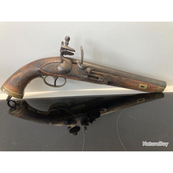 Hollande-Belge pistolet  silex marine Mdl 1815