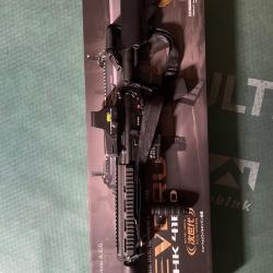 HK 416D DEVGRU Tokyo Marui AEG custom + équipement complet airsoft + Beretta M9A1 GBBR