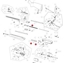 Feuillet de bande de battue Browning Bar MK3