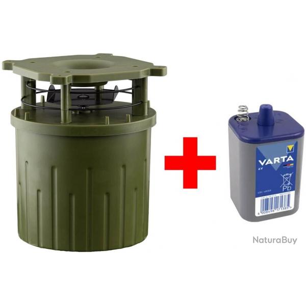 Pack Agrainoir automatique digital 6 Volts  pile + Pile 6 Volts