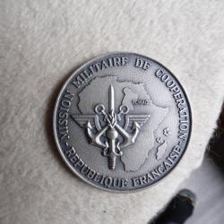 Plaque souvenir de la Mission Militaire de Coopération