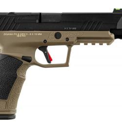 Pistolet TISAS PX-9 TACTICAL calibre 9x19 mm bicolore Fileté