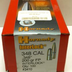 ogive hornady 348-200 grs fp interlock