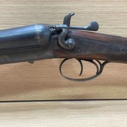 1sans prix de réserve !! Fusil juxtaposés à chien extérieur fabrication anglaise calibre 12