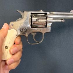 MAGNIFIQUE SMITH & WESSON HAND EJECTOR FIRST MODEL calibre 32sw long
