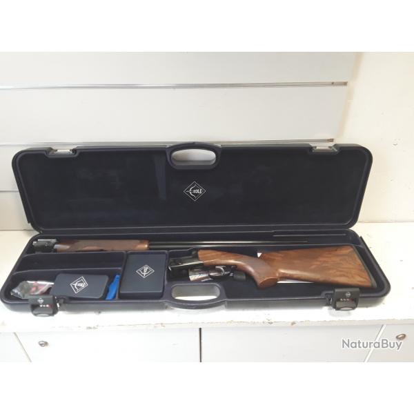 Fusil superpose Zoli KRONOS cal.12/76 bois can.78cm busc reglable