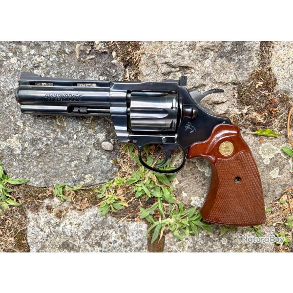 COLT DIAMONDBACK  38 SPECIAL 38 SWC 4 POUCES DIAMOND BACK UN PETIT PYTHON