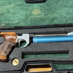 Pistolet de compétition 10m Steyr LP2 - 4.5mm - Droitier - Crosse Match Morini Taille L - AD006