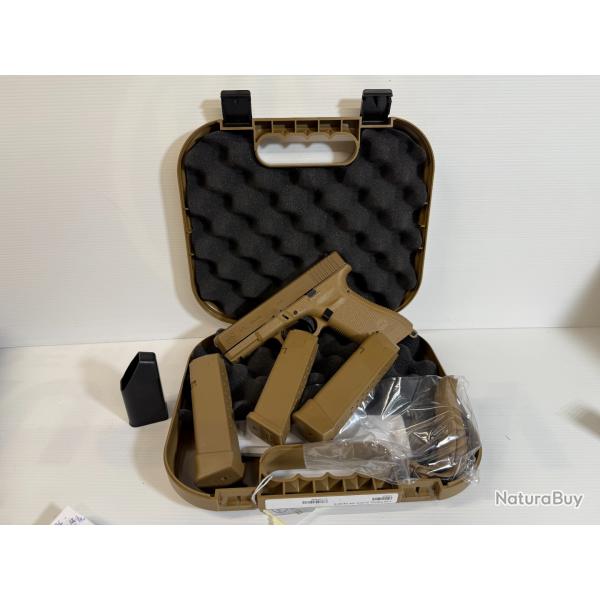 CATEGORIE B PISTOLET GLOCK 19 COYOTE  CAL 9X19 FRAIS DE PORT OFFERT