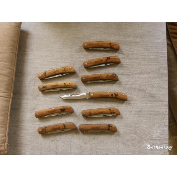 couteaux deco chasse