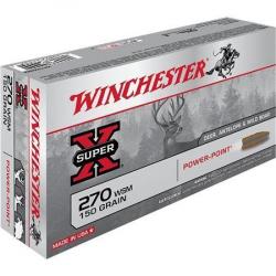 Munitions 270 wsm winchester power point 150 gr
