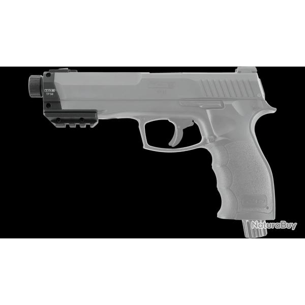 Support de fixation accessoires T4E TP50 gen1 avec filetage et bague de protection