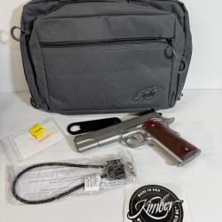 CATEGORIE B PISTOLET KIMBER STAINLESS  CAL 45 ACP TARGET 2 1911 GARANTIE 2 ANS FRAIS DE PORT OFFERT