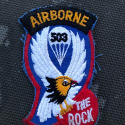 Insigne tissu écusson US ARMY 18
