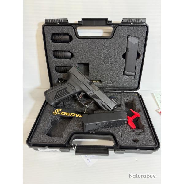 CATEGORIE B PISTOLET DERYA CAL 9X19 OPTIC READY GARANTIE 2 ANS FRAIS DE PORT OFFERT