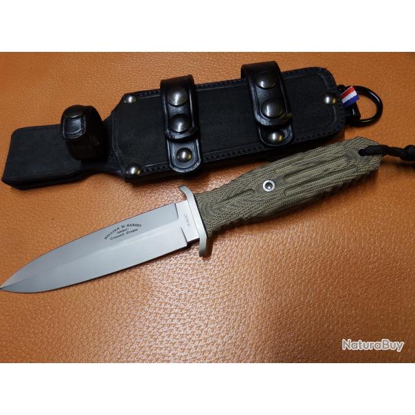 ETUI CUIR "SCOUT" de COUTEAU port vertical et horizontal (entreprise artisanale franaise)