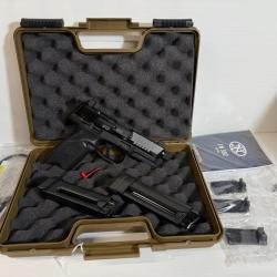 CATEGORIE B PISTOLET BROWNING FN 502 NOIR FILETE  22 LR GARANTIE 2 ANS FRAIS DE PORT OFFERT