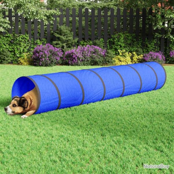 Tunnel pour chien bleu  50x300 cm polyester