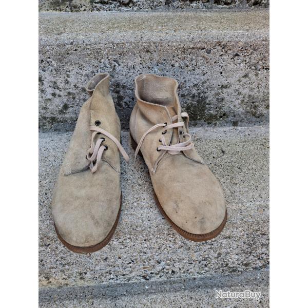 Desert boots arme britannique 1ere guerre du Golf