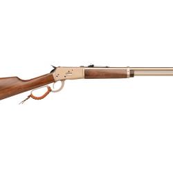 Promo ! Carabine Hugtek à levier sous garde - LVR30 - 30-30 - Boitier Nickel Bois - LVR3030SN51