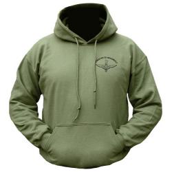 Sweat à capuche Para Coloris Vert