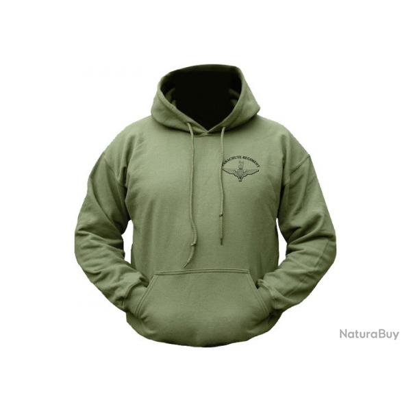 Sweat  capuche Para Coloris Vert