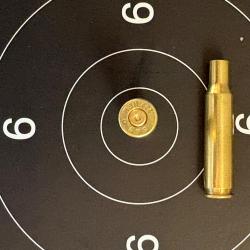 Etuis calibre 222REM tirés une fois