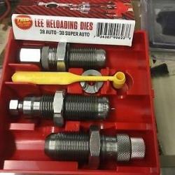 LEE RELOADING DIES - 3 OUTILS - 38 AUTO - 38 SUPER AUTO