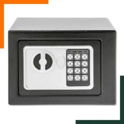 Coffre-fort : système de blocage après 3 codes erronés, Clés de secours 17 x 23 x 17 cm